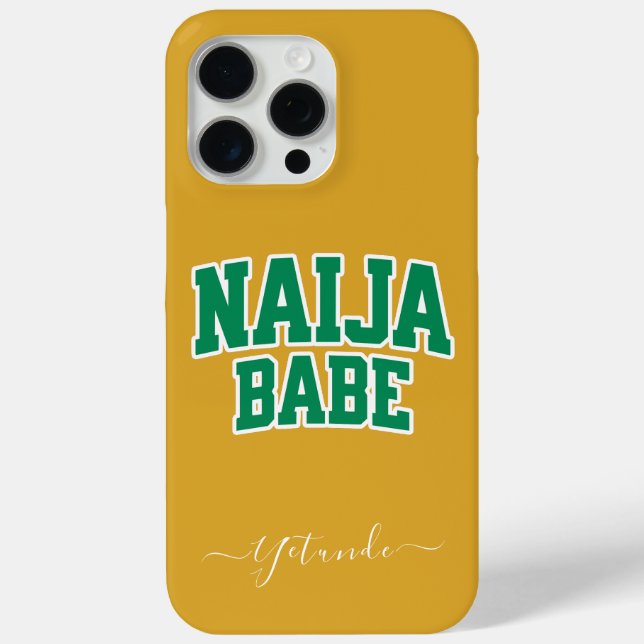 Naija Babe — Personalised Phone Case (Back)