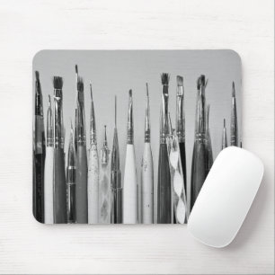 Nail Art Brush Collection Mouse Mat