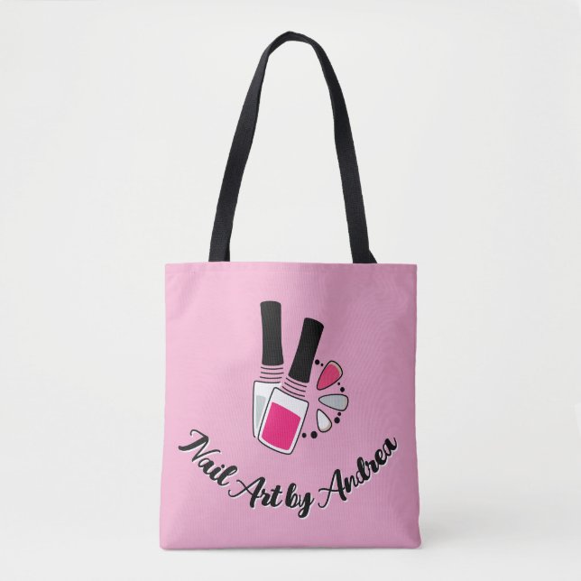 Nail Art Design Tote Bag (Front)
