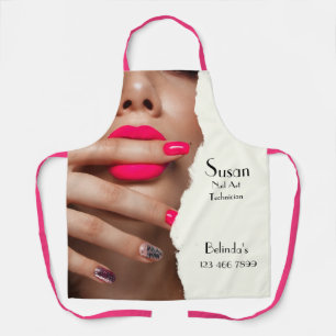 Nail Art Technician editable Apron