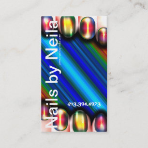 Nail Artist Business Card