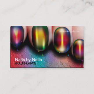 Nail Artist Business Card