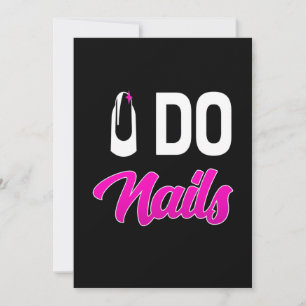 Nail Artist Do Nails Invitation