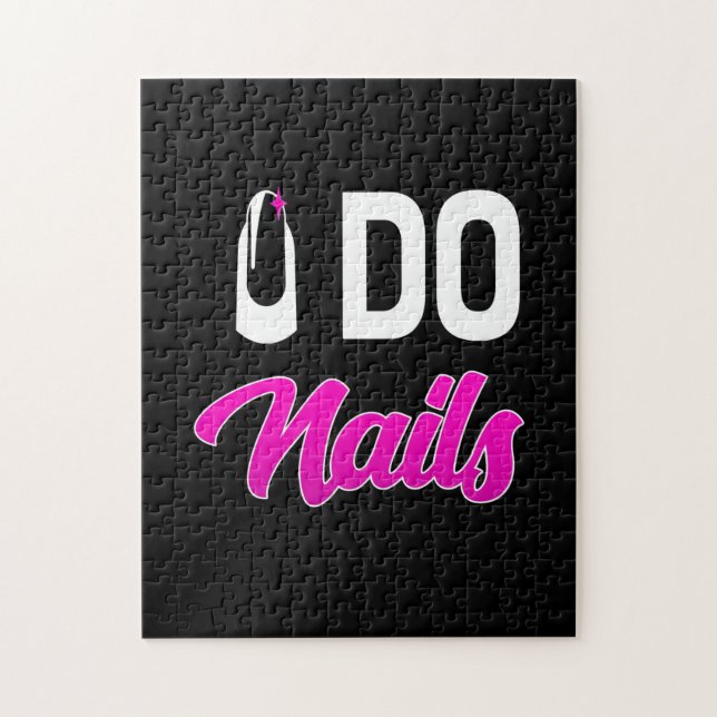 Nail Artist Do Nails Jigsaw Puzzle (Vertical)