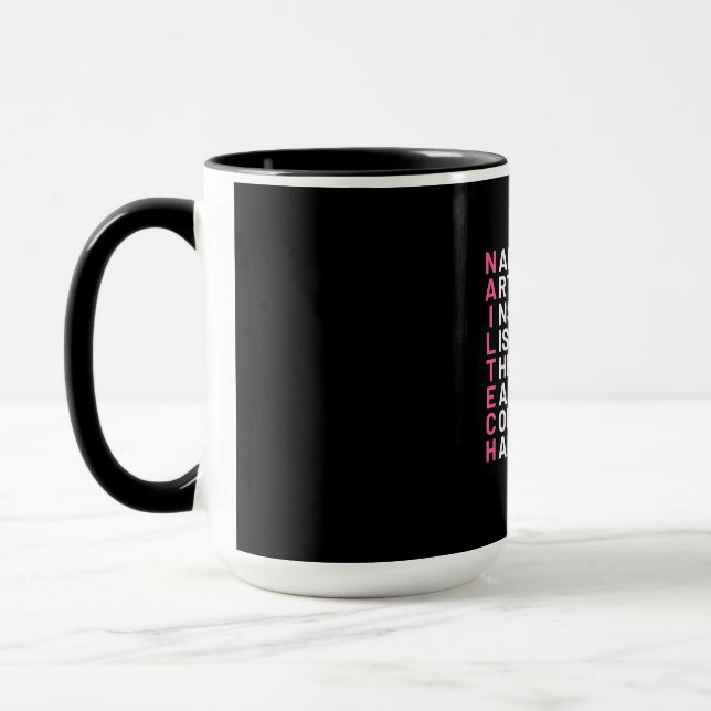 Nail Artist Inspirer Mug (Left)