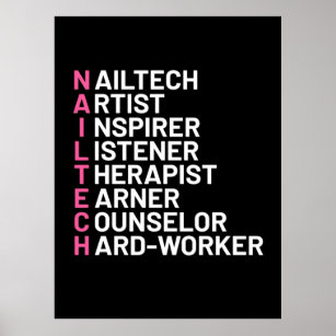 Nail Artist Inspirer Poster