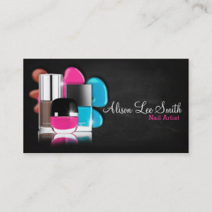 Nail Artist/Nail Polish Business Card