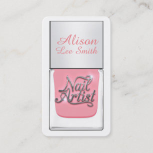 Nail Artist/Nail Polish Business Card