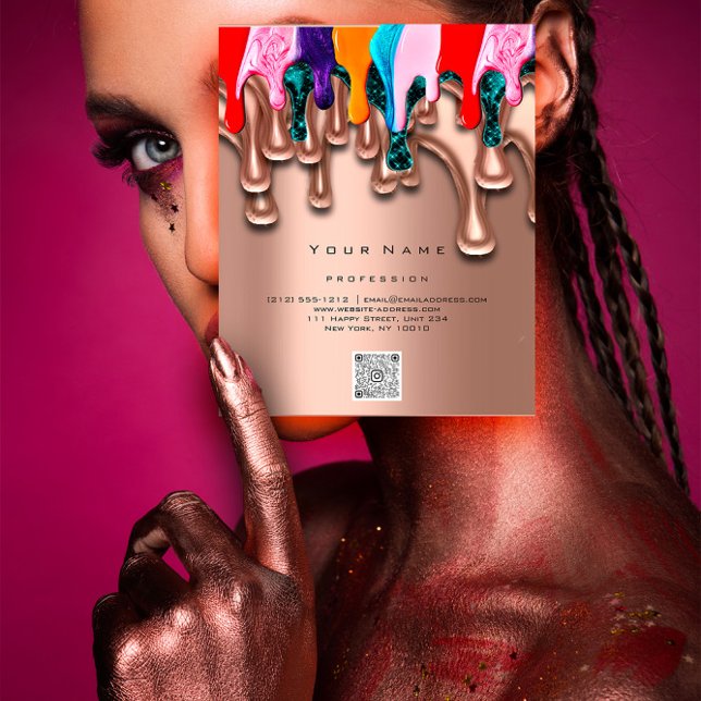 Nail Artist Studio Drips Rose Wax Epilation Prices Flyer (Nail Artist Studio Drips Rose Wax Epilation Prices Flyer)