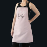Nail Artist Technician Modern Typography  Apron<br><div class="desc">This apron for nail artists features modern typography and a sleek, stylish design perfect for professionals in the beauty industry. With its comfortable fit and practical pockets, this apron is both functional and fashionable, providing an ideal way to stay organised while showcasing your passion for nail artistry. Made with durable...</div>