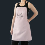 Nail Artist Technician Modern Typography  Apron<br><div class="desc">This apron for nail artists features modern typography and a sleek, stylish design perfect for professionals in the beauty industry. With its comfortable fit and practical pockets, this apron is both functional and fashionable, providing an ideal way to stay organised while showcasing your passion for nail artistry. Made with durable...</div>