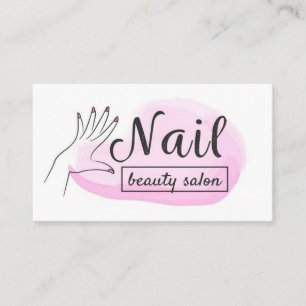 Nail Beauty Salon Business Card