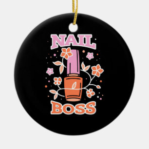 Nail Boss Ceramic Tree Decoration