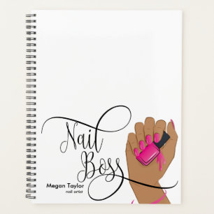 Nail Boss, nail Technician, long nails, manicure Planner