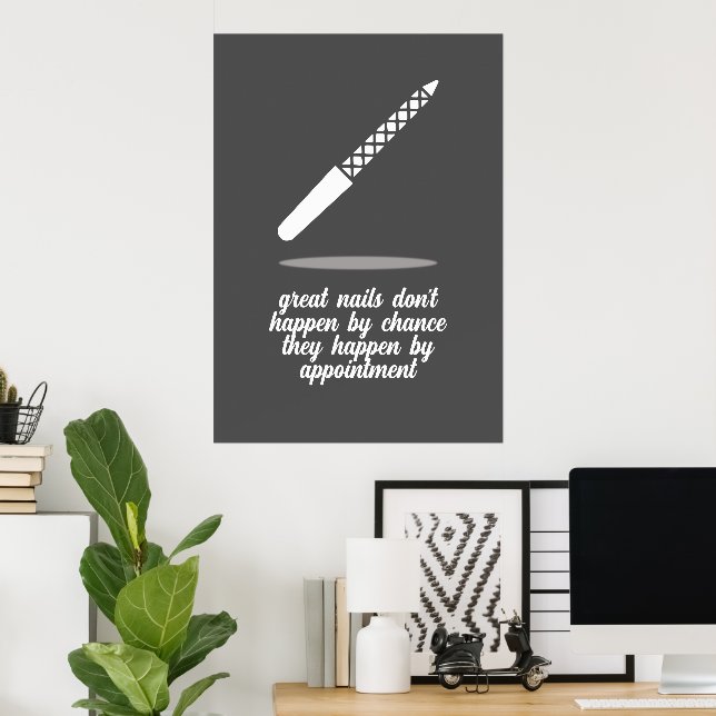 Nail Care Motivation Print (Home Office)