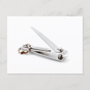 Nail clipper postcard