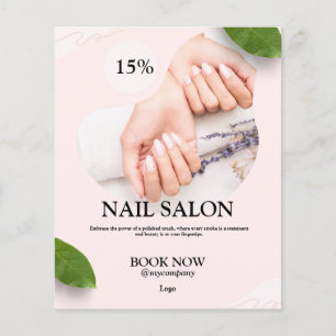 nail cosmetics beauty business promotion  Flyer