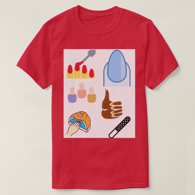 Nail Graphic T-Shirt (Design Front)
