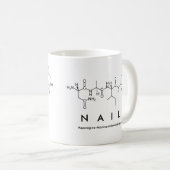 Nail peptide name mug (Front Right)