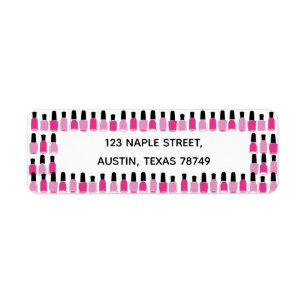 Nail Polish Address Labels