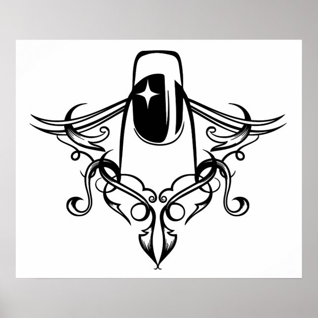 Nail Polish Art is Classy Poster (Front)