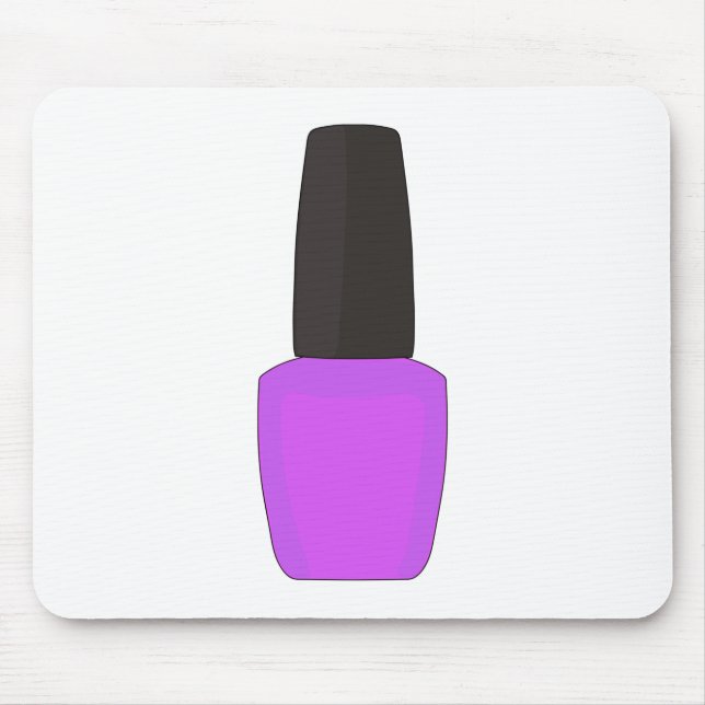 Nail Polish Bottle Mouse Mat (Front)