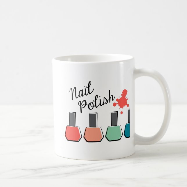 Nail Polish Coffee Mug (Right)