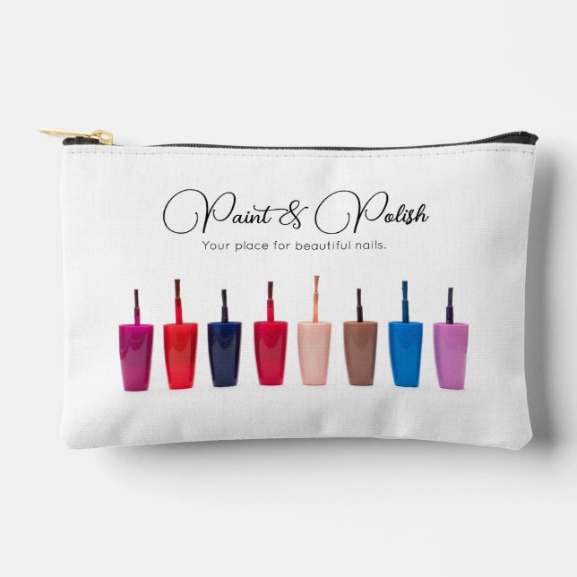 Nail Polish Colour Set Nail Salon Accessory Pouch (Front)