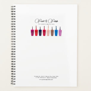 Nail Polish Colour Set Nail Salon Planner