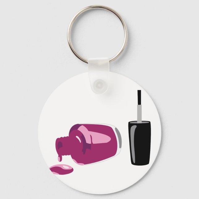 Nail Polish Key Ring (Front)