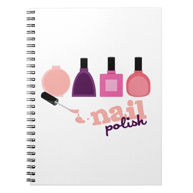 Nail Polish Notebook (Front)