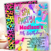 Nail Polish Spa Party Birthday 