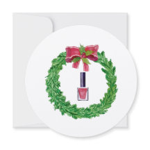 Nail polish wreath Salon/Spa customizable