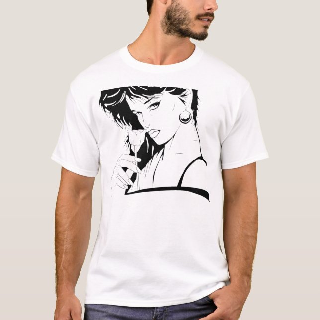 Nail Salon Art B T-Shirt (Front)