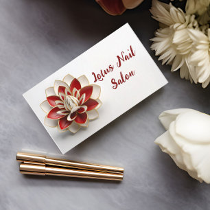 Nail Salon, Beauty Clinic Business Card