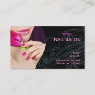 Nail Salon Business Card