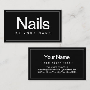Nail Salon Business Card