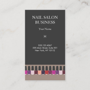 Nail Salon Business Card