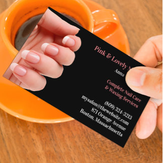Nail Salon Business Card