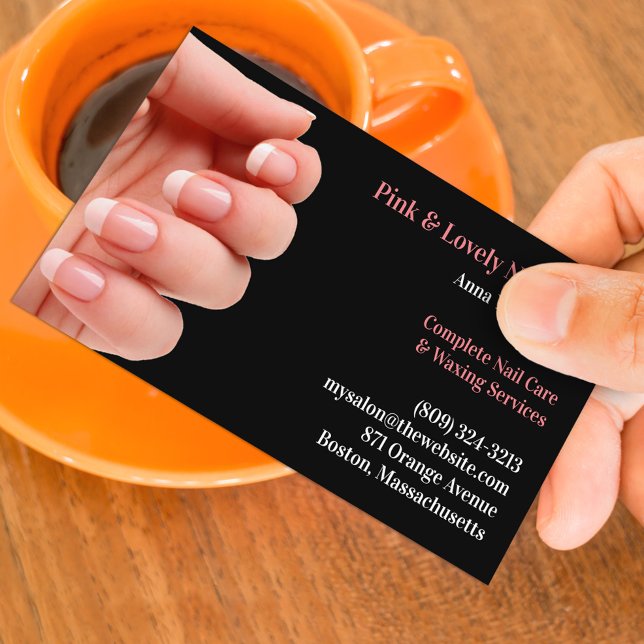 Nail Salon Business Card (Creator Uploaded)
