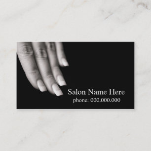 Nail Salon Business Cards