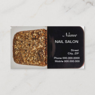 Nail Salon Customer Loyalty Punch Business Card