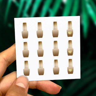 Nail Salon Makeup Artist 12 Stamps Loyalty