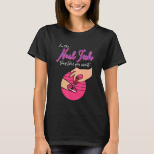 Nail Tech Artist Nail Technician Pedicurist Manicu T-Shirt