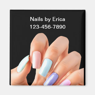 Nail Tech Cool Refrigerator Magnets