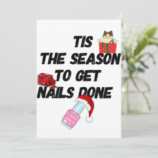 nail tech greeting card