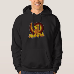 Nail Tech Quote Work Uniform Nail Polish Retro Vin Hoodie