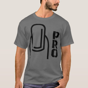 Nail Tech t shirt for professional beauty and