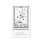 Nail Tech Tarot Card Business Card