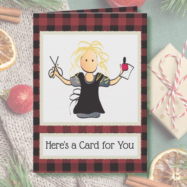 Nail Tech Thank You Card for Christmas Gift (Creator Uploaded)